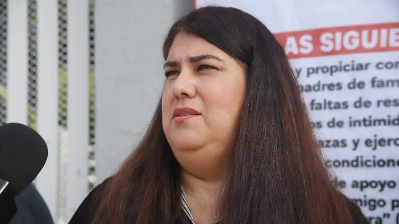 Liliana Beatriz Nava Galindo, delegada sindical de la Secundaria General Jaime Torres Bodet 
